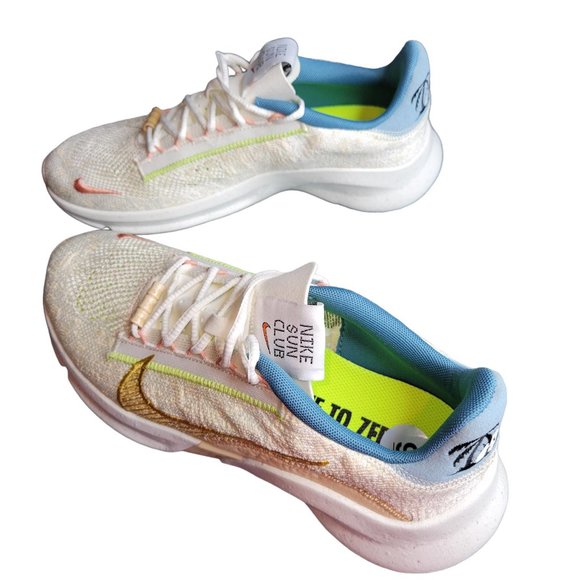 Nike SUN CLUB SAIL White Gold SuperRep Go3 Women Size 9 NWOT - Picture 3 of 12